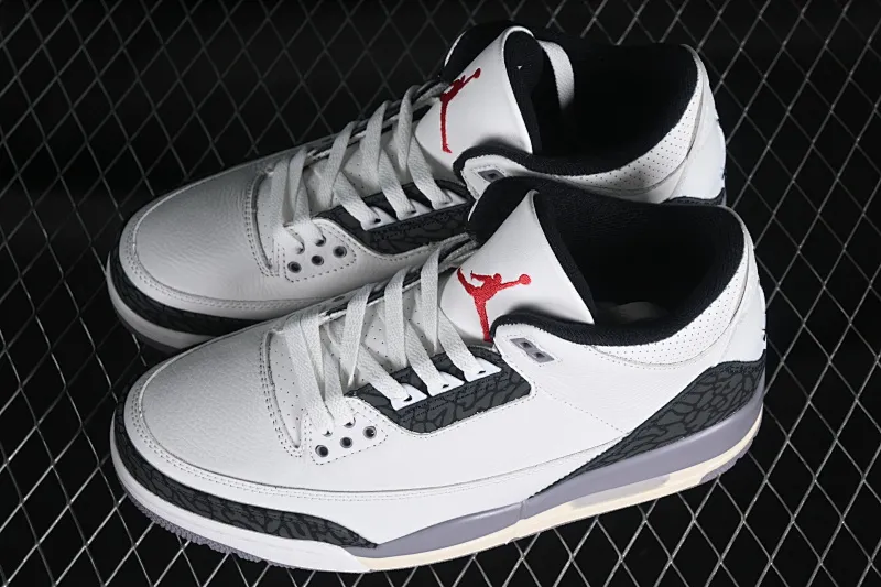 All categories Air Jordan Jordan series basketball shoes Air Jordan 3 Air Jordan 3 Retro "Cement Grey" AJ3 Joe 3 cement gray CT8532-106